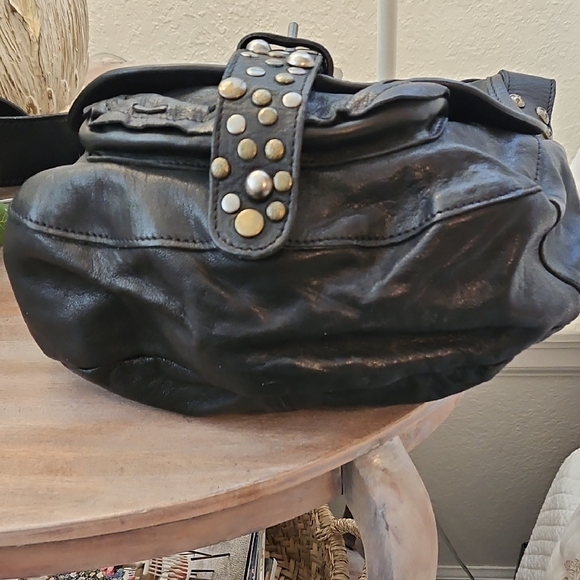 PATRICIA NASH black Studded Shoulder Bag - Picture 5 of 8
